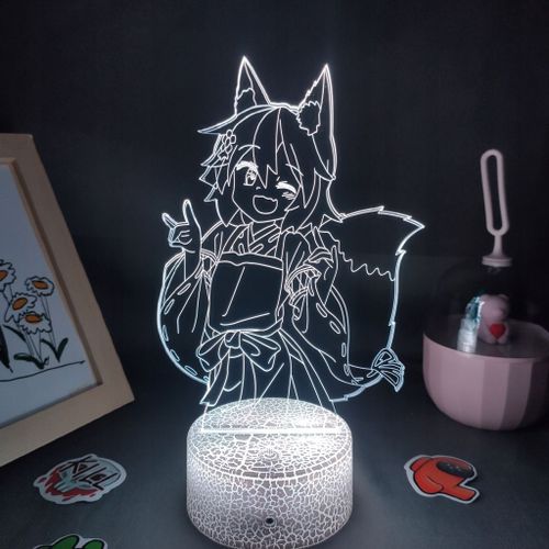Lampe De Chevet Helpful Fox Senko San Anime Waifu R