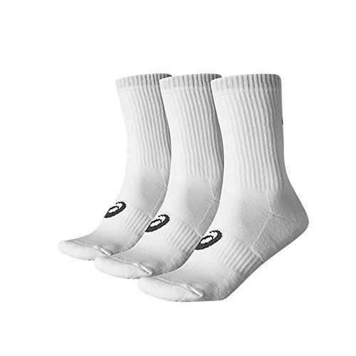 Vetements: Calcetines Asics 3ppk Crew Blanco-Taille-39/42
