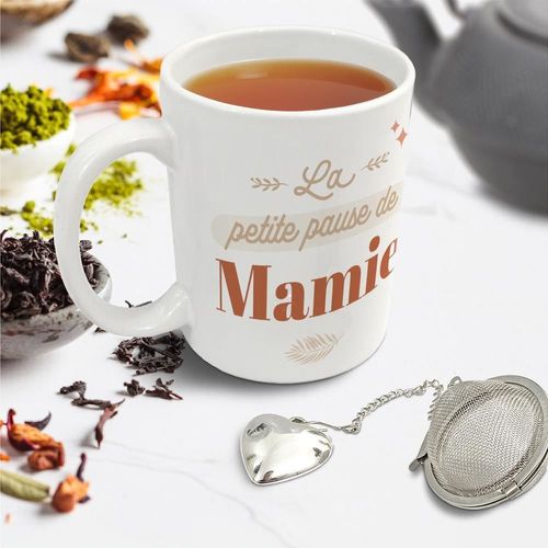Coffret Mug Boule À Thé Mamie