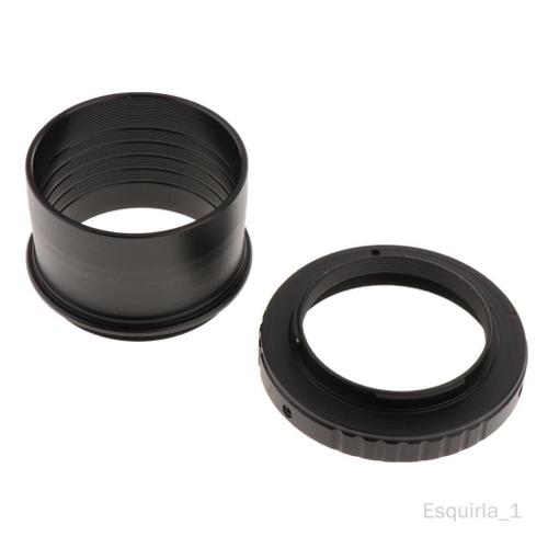 Adaptateur de Monture de Télescope 2 Pouces Vers ,75 + Bague T2 pour Appareils Photo Numériques