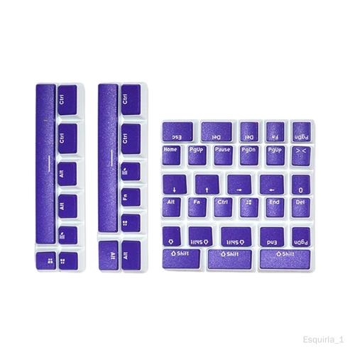 Pudding Set clavier mécanique, pour, pour, violet