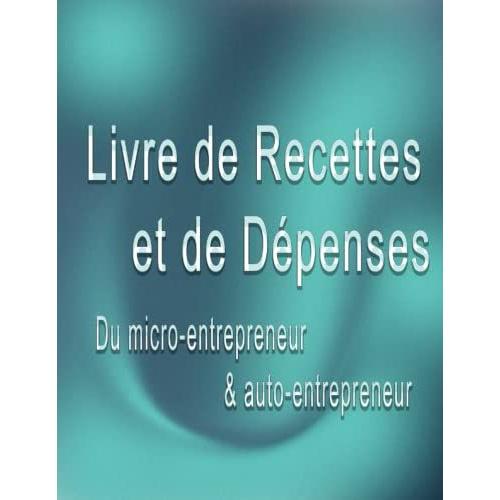 Livre De Recettes Et Dépenses Du Micro-Entrepreneur & Auto-Entrepreneur: Journal Recettes Et Dépenses Simple, 100 Pages, Pour Auto-Entrepreneurs, ... Associations, Professions Libérales