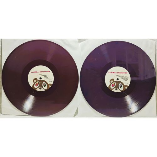 kanYeWest GRADUATION 限定版 2LP color viny Disque vinyle Kanye West Graduation 2LP limité violet 12
