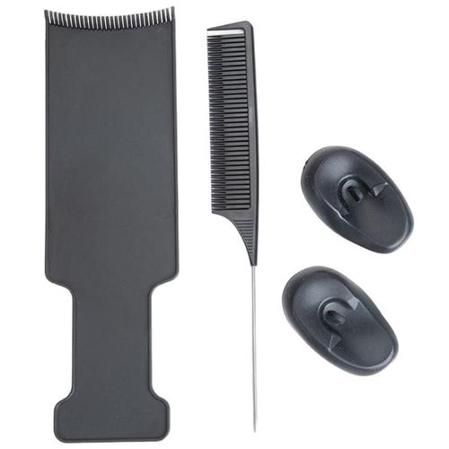 Brosse De Embaupour Cheveux, Bol De Crème, Peigne De Coloration, Clips Pour Oreillettes, Kits De Embau, Outil De Embaupour Cheveux, Salon À Domicile, 3 Pièces 