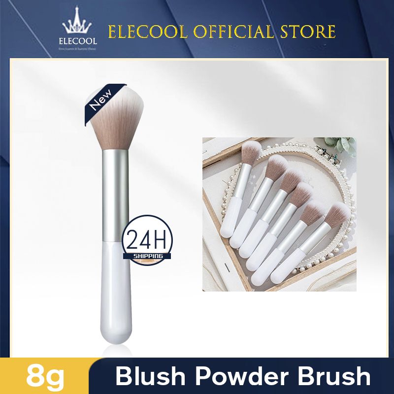 Poignée Forte De Cheveux Riches De Brosse De Maquillage De Blush Pour Les Cosmétiques Poudrés Brosse À Haute Densité De Fibres Pleine D'élasticité Appropriée Au Débutant 