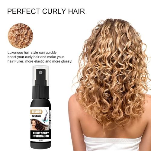 Sérum Pour Cheveux Bouclés Et Raides, 1 Pièce, Après-Shampoing À La Mode, En Elastine, Réparateur De Crépus, Soin Capillaire, Tslm1 