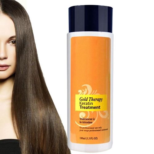 Redresseur De Cheveux À La Kératine 100ml, Soin Capillaire Brésilien, Essence Puissante, Huile Essentielle Pour Cheveux Crépus Secs Abîmés 