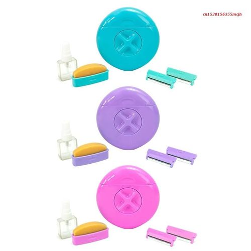 Rasoir Portable Pour Femmes, Avec Vaporisateur D'eau Rechargeable, Barre Hydratante À Triple Lames, Livraison Directe 