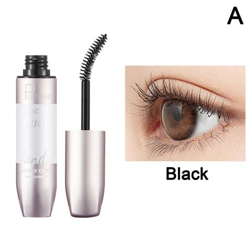 Brosse À Mascara En Silicone, Épais, Étanche, Mince, Naturel, Tête 4d, Sans Bavures, A4o3 