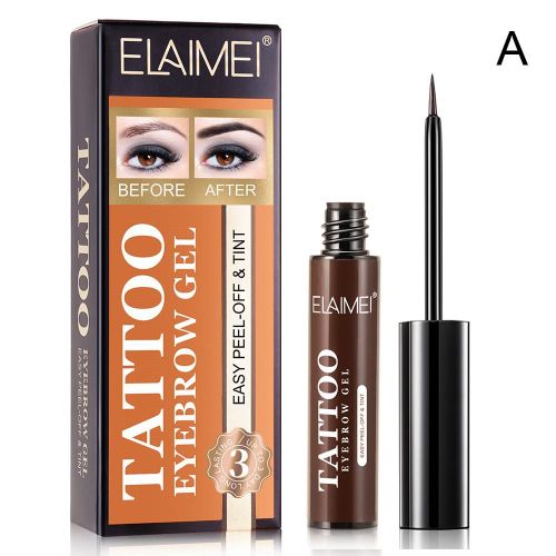 Gel À Déchirer Pour Les Sourcils, Crème Pour Femmes, Stylo De Tatouage Étanche, Kit De Pinceaux, Cosmétiques, Maquillage I1n3 