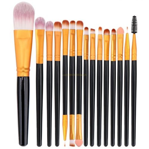Ensemble De Pinceaux De Maquillage Pour Filles Et Femmes, Pour Fond De Teint, Sourcils, Eyeliner, Fard À Joues, Correcteur Cosmétique, Outils De Maquillage, Livraison Directe 