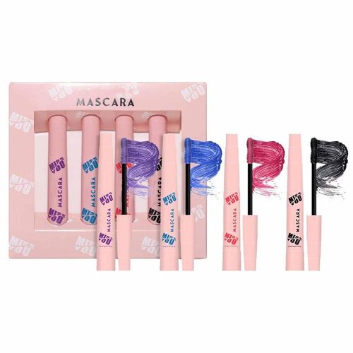 Mascara Pour Les Cils, Produit De Maquillage Fiable, Allongeant Et Volumisant, Pour Femmes, Hommes Et Filles, 11ml, 4 Pièces 