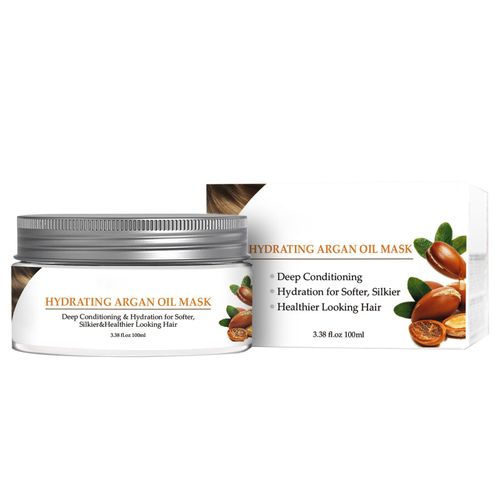 Après-Shampoing Adoucissant À L'huile D'argan, Hydratant, Réparateur, Pour Tous Les Types De Cheveux, Protéine 