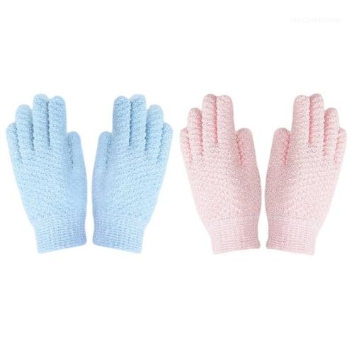 Gants De Bain Exfoliants À 5 Doigts, Serviette De Douche, Massage Du Corps, Gant De Gommage, Dissolvant De Cellules De Peau Morte, Outil De Bain, Nouveau 