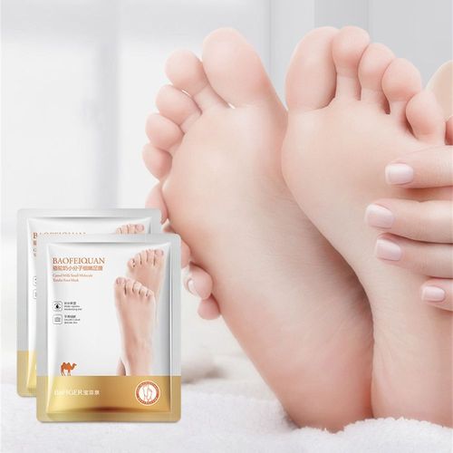 Masque Exfoliant Pour Les Pieds, Soins Pour La Peau, Peeling, Callosités, Nourrissant, Hydratant, Anti-Fissure, Lait De Chameau, Patch, Chaussettes, Gommage 