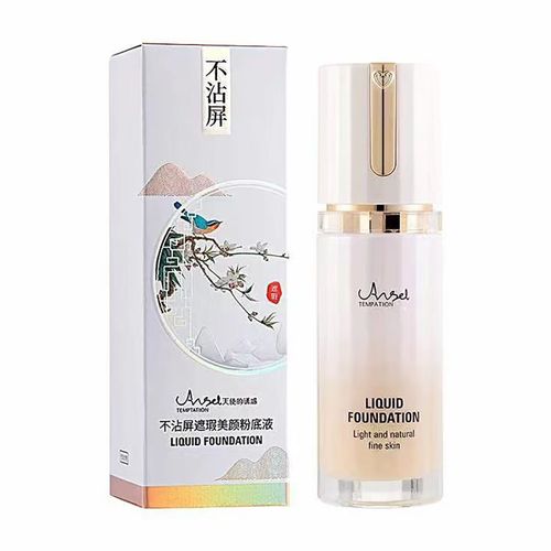 Fond De Teint Crème, Correcteur De Taches, Anti-Imperfections, Waterproof, Couverture Complète, Liquide Longue Durée 