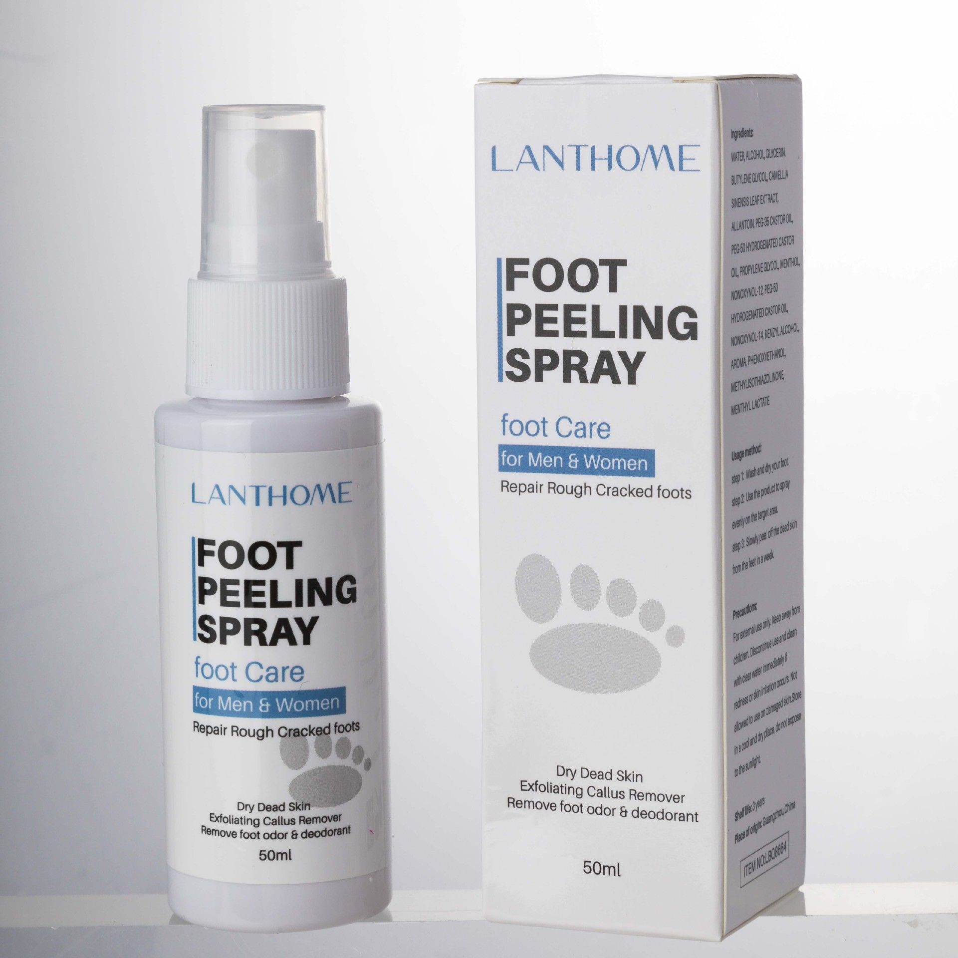 Gel Dissolvant De Callosits Pour Les Pieds, Spray De Peelin... - 2