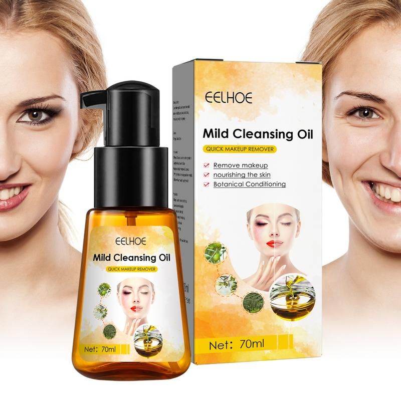 Nettoyant Quotidien Pour Le Visage, Huile De Nettoyage En Pr...