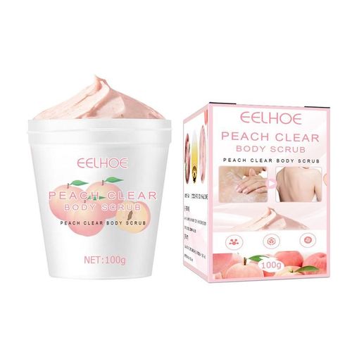 Gommage Corporel Éclaircissant, Exfoliant Doux, Nettoyage En Profondeur, Peau Douce Et Lisse, Gommage Délicat, 100g 