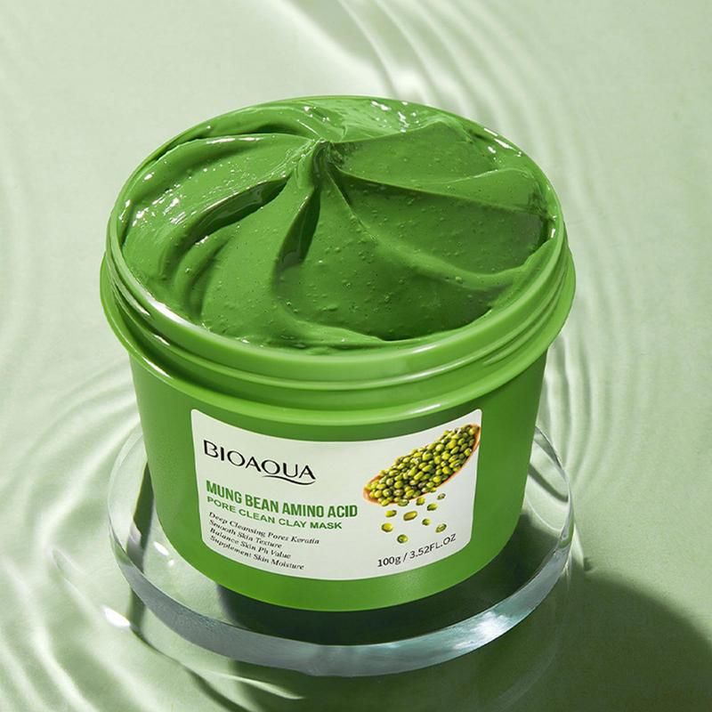 Masque En Argile De Haricot Mungo, Anti-Pores Du Visage, Dis... - 3