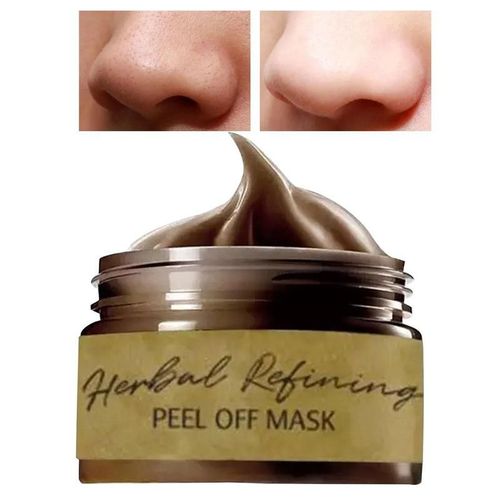 Masque Peel-Off À Base De Plantes, Soins Pour Femmes, Filles, Hommes, Contrôle Du Sébum, Dissolvant De Points Noirs 