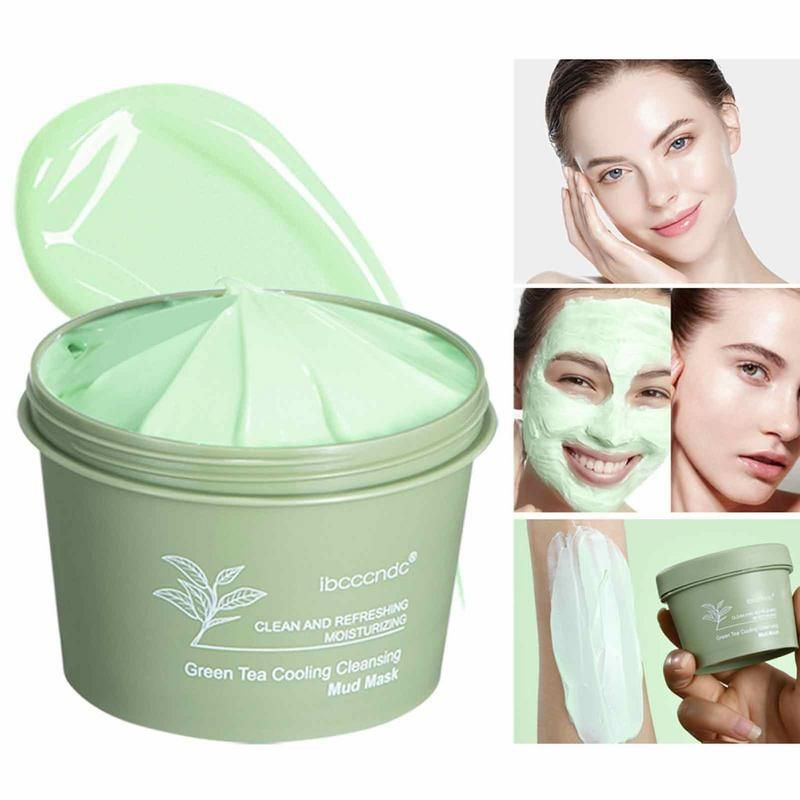 Boue De Nettoyage Pour Le Visage Au Th Vert Couverture De B...