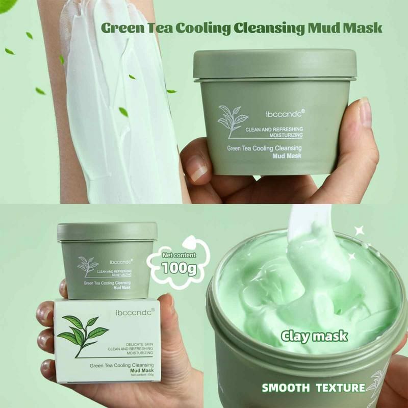 Boue De Nettoyage Pour Le Visage Au Th Vert Couverture De B... - 2