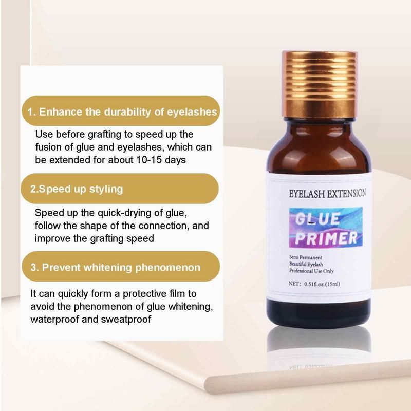 Nettoyant Primaire Pour Extensions De Cils, 15ml, Dissolvant... - 3