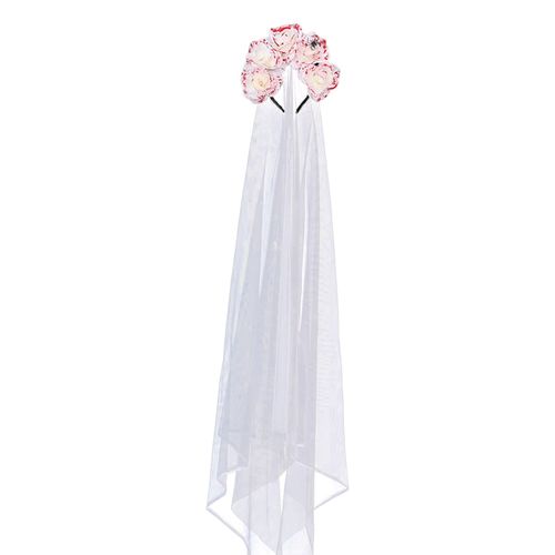 Bandeau D'halloween Pour Femmes, Corne De Taureau Et Mariée, Accessoires De Déguisement, Fournitures De Fête De Cosplay, Accessoires De Mascarade
