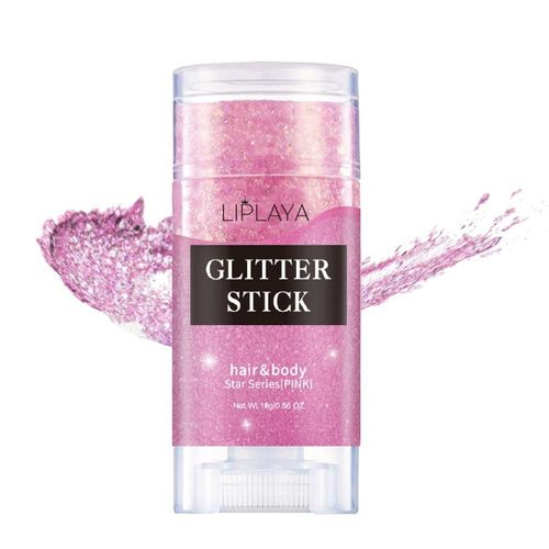 Fard À Paupières À Paillettes Pour Le Visage, Bâton De Maquillage, Sûr Et Doux, Gel Brillant, Ombre À Paupières Symphonie Tricolore Pour Fête De Maquillage Sur Scène 