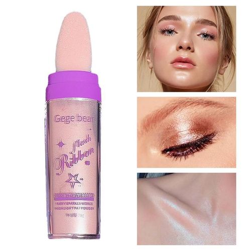 Poudre Scintillante Pour Femmes, Surligneur, Haute Brillance, Scintillante, Maquillage Des Ongles 