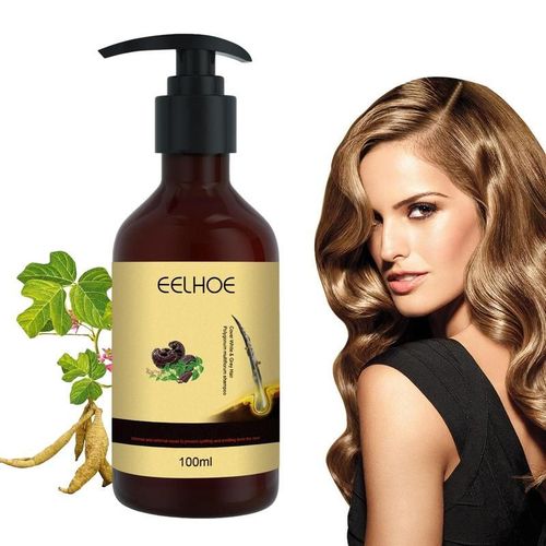 Shampoing Multiflorum, Contrôle De L'huile, Hydratant, Nourrissant, Produit De Soins Pour Cheveux, Réparation, Fabrication De Cheveux Secs 