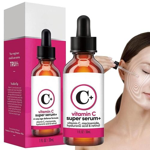 Sérums À La Vitamine C Pour Femme, Essence Qualifiée Ale Éclaircissante Pour Les Taches Foncées, Dissolvant De Taches Sur La Peau Du Visage, Sérums Hydratants, Boisson Des Pores, 30ml 