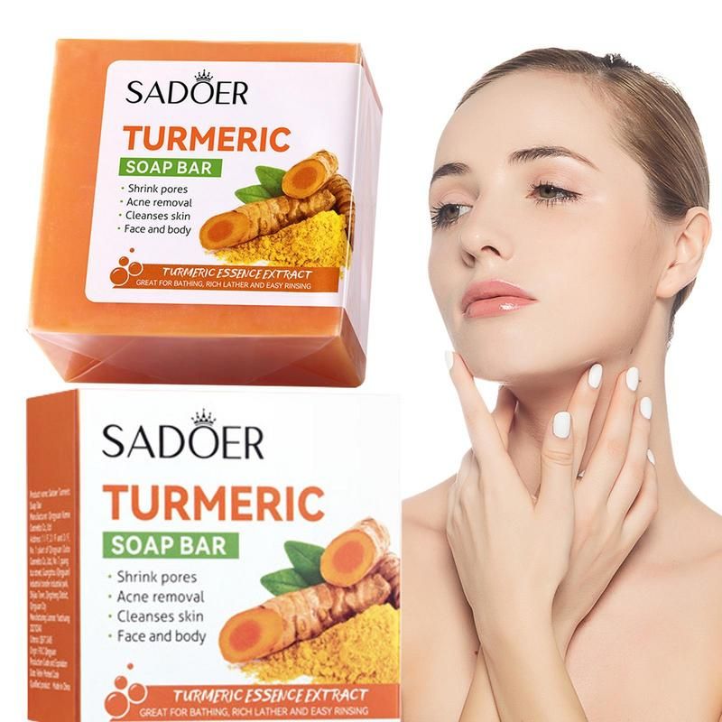 Barre De Savon De Protection En Turmeric, Pour Le Visage Et ...