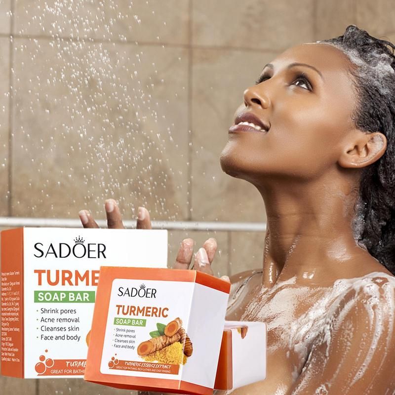 Barre De Savon De Protection En Turmeric, Pour Le Visage Et ... - 2