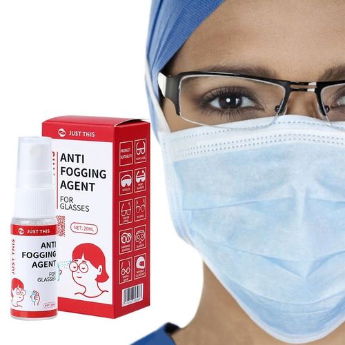 Spray Anti-Buée Pour Lunettes, Produit Anti-Buée Pour Pare-Brise, Lentilles, Sans Danger Pour Les Verres Réfléchissants, 20ml