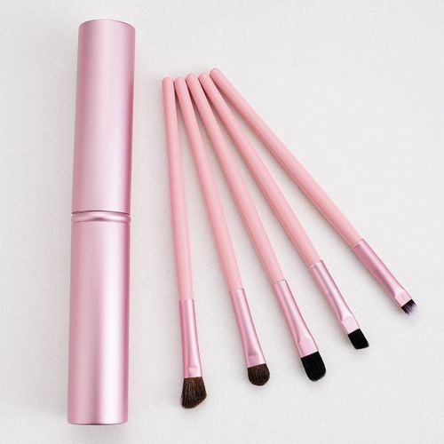 Ensembles De Pinceaux De Maquillage Pour Fard À Barrage, Fond De Teint Doux, Mélange De Fard À Joues, Outils De Beauté Délicats, 5 Pièces 