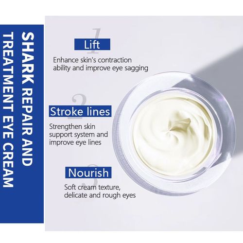 Crème Anti-Âge Pour Les Yeux, 20g, Pour Femmes Et Hommes, Anti-Cernes, Bouffantes, Rides 