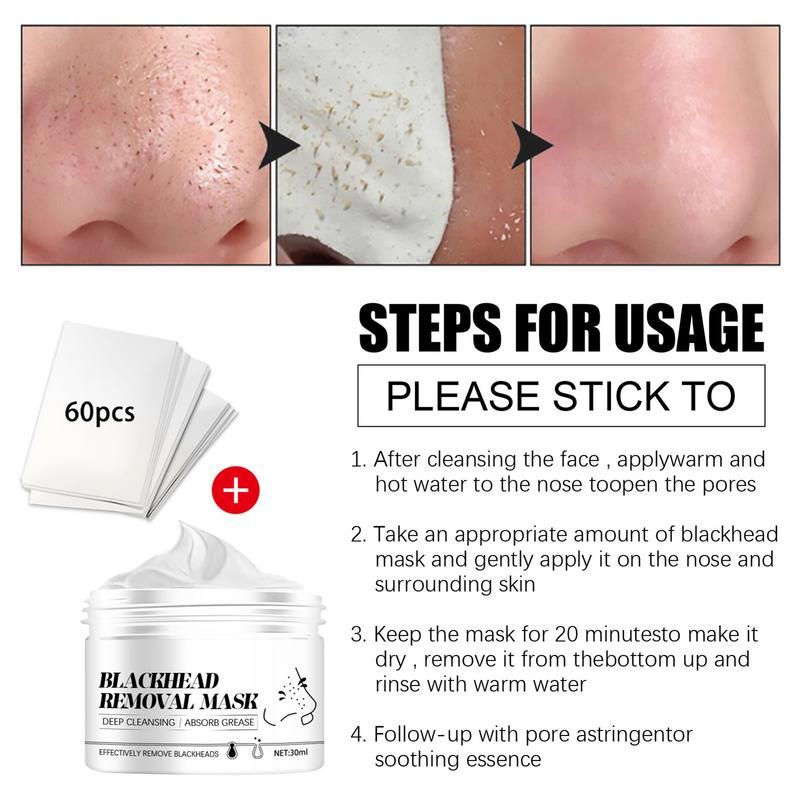 Masque Facial De Nettoyage En Profondeur, Dissolvant De Poin... - 2
