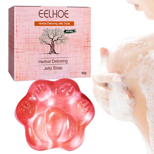 Savon De Gelée Anti-Cellulite Bio Naturel, Perte De Poids, Pour Femmes Et Hommes, Savon De Bain Pour Tous Les Types De Peau, Plante Naturelle 