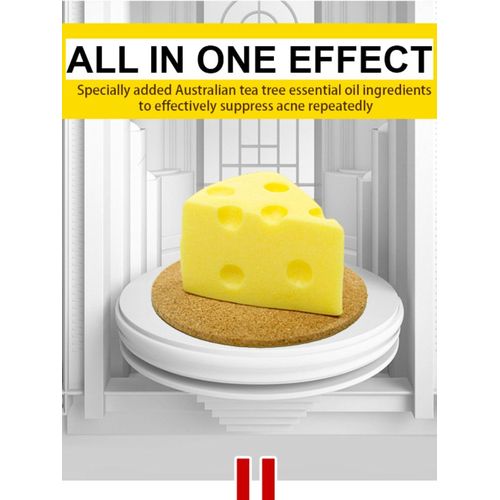 Savon Artisanal Au Fromage 60g, Dissolvant D'acariens, Contrôle De L'huile, Élimination De La Variole À 3 Effets Pour Maintenir Vos Muscles De Beauté 1 Pièce 