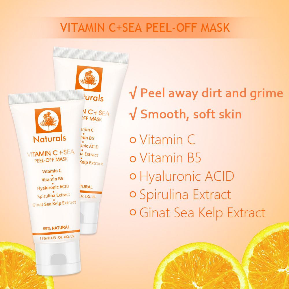 Masque Peel-Off  La Vitamine C 120f, Dissolvant De Points N... - 3