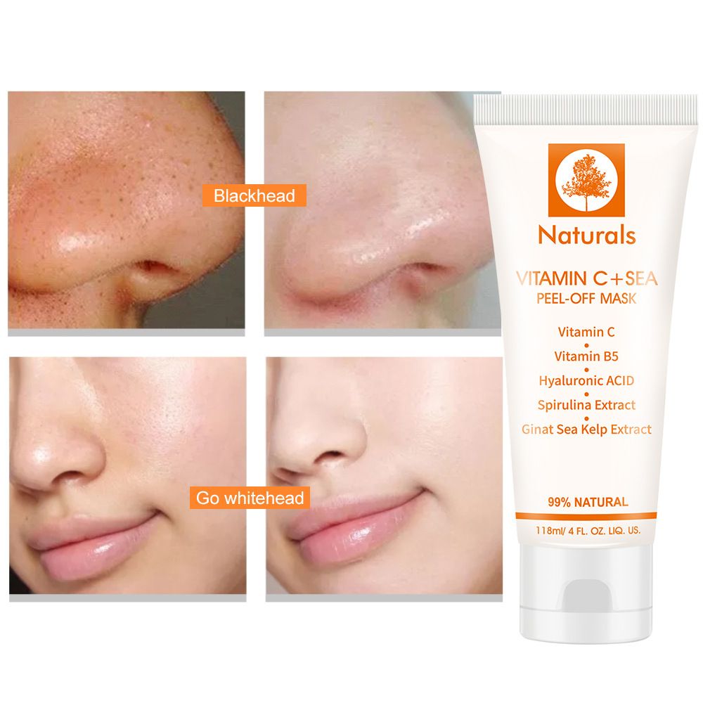 Masque Peel-Off  La Vitamine C 120f, Dissolvant De Points N... - 4