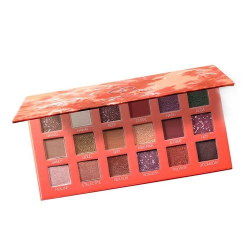 Palette De Fard À Paupières Mat 18 Couleurs, Palette De Maquillage À Haute Pigmentation, Couleur Douce Et Durable 