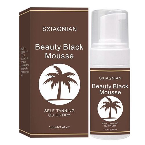 Mousse Bronzante Autoblossée Pour Le Visage Et Le Corps, Fond De Teint Sans Soleil Pour Le Bronzage Du Jour Et Les Nuits De Soleil, Gratitude 
