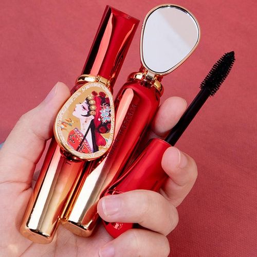 Thrive-Mascara Longue Durée Pour Débutants, Sans Grumeau, Séchage Rapide Des Cils, Miroir De Maquillage, Fleur, Optique De Curling, Cils Princesse 