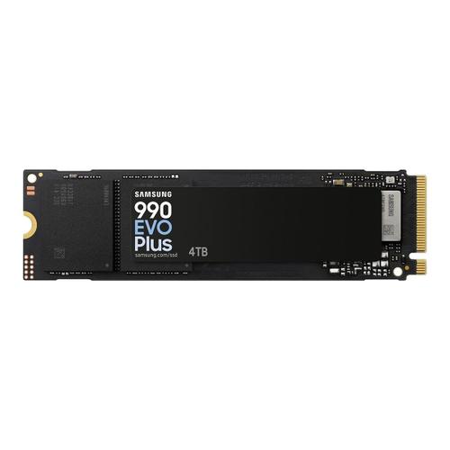 Samsung 990 EVO Plus MZ-V9S2T0 - SSD - chiffré - 4 To - interne - M.2 2280 - PCIe 5.0 x2 (NVMe) - AES 256 bits - TCG Opal Encryption 2.0