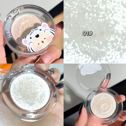 Nacré Palette Brillant Ombre À Paupières En Diamant Délicat Et Brillant Paillettes Fard À Paupières Éclaircissant Le Contour De L'oeil Maquillage Cosmétiques 