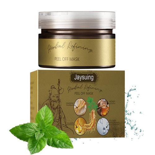 Masque Dissolvant De Points Noirs, Masque Nettoyant Pour La Peau En Profondeur, Purifie Les Pores, Exfolie Et Acné, 80g 