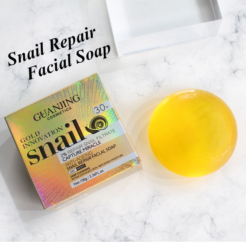 Savon Facial Rparateur D'escargot Pour Nettoyer La Peau, Hy... - 4
